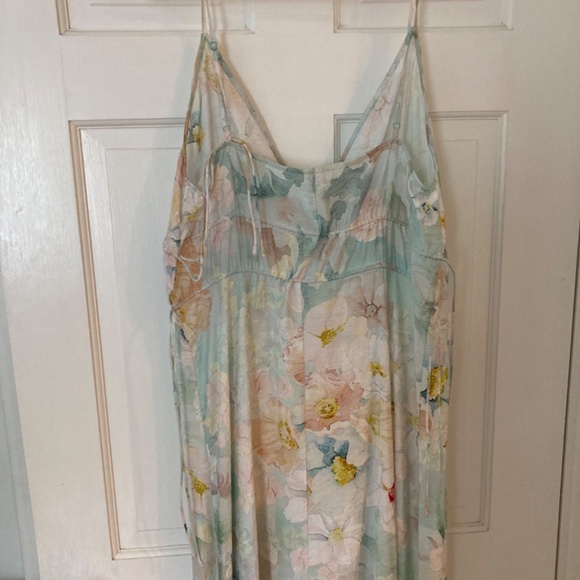 H&M long colorful slip lightweight dress - size Small - Picture 4 of 7
